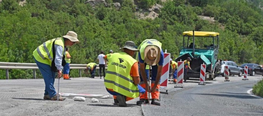 Janë lëshuar në shfrytëzim 17 km të autostradës Gostivar-Bukojçan