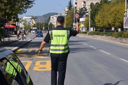 MPB: 188 gjoba në Shkup, 17 vozitës pa patentë shoferi
