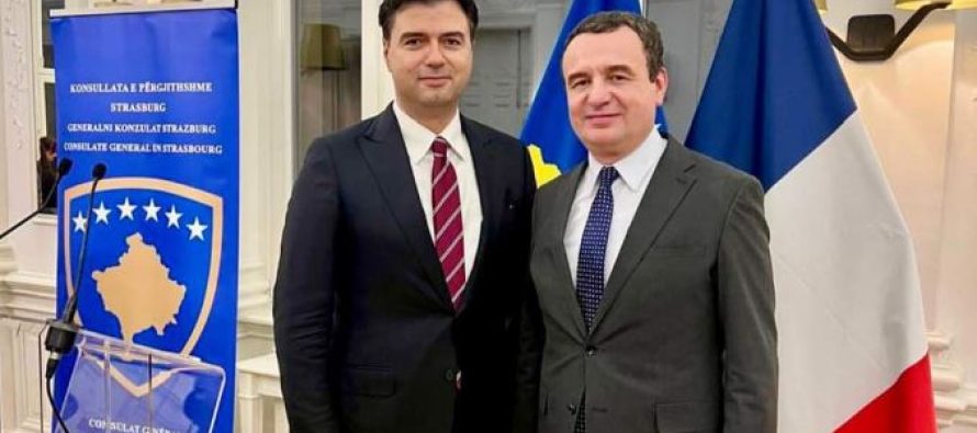 Basha krah Kurtit pas votimit për Kosovën në KiE: Duke ndarë gëzimin e arritjes!