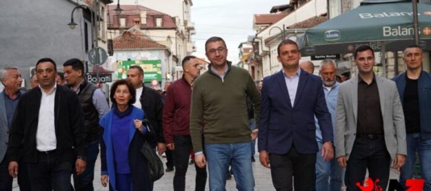 Mickoski: Në zgjedhjet e ardhshme ta bëjmë sërish krenare Maqedoninë, Siljanovska Davkova është zgjedhja e duhur