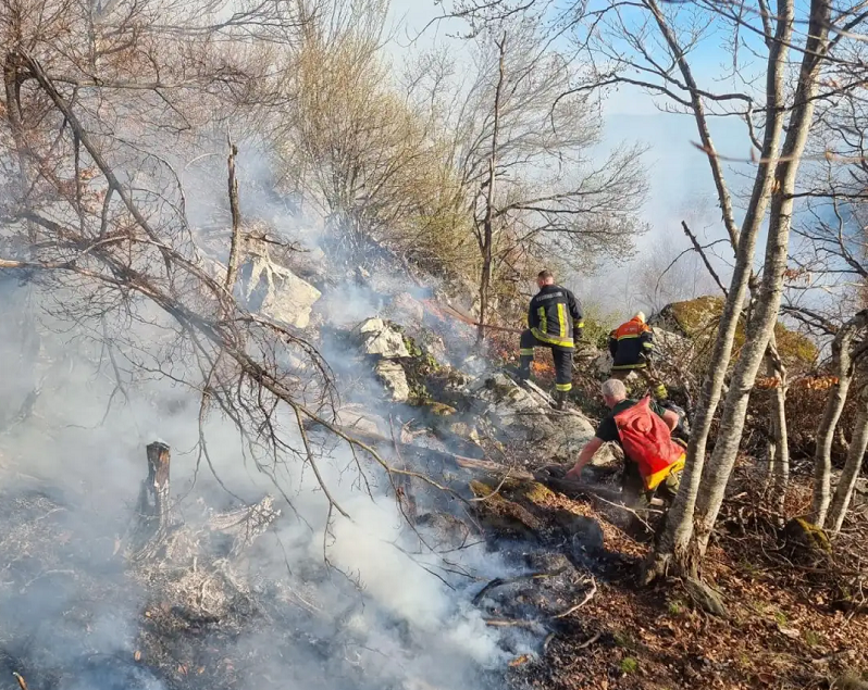 Zjarri afër fshatit Sellcë ka prekur 219 hektarë tokë