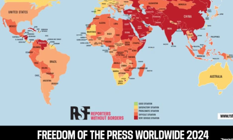  Reporterët Pa Kufij   Liria e shtypit po kërcënohet nga politika