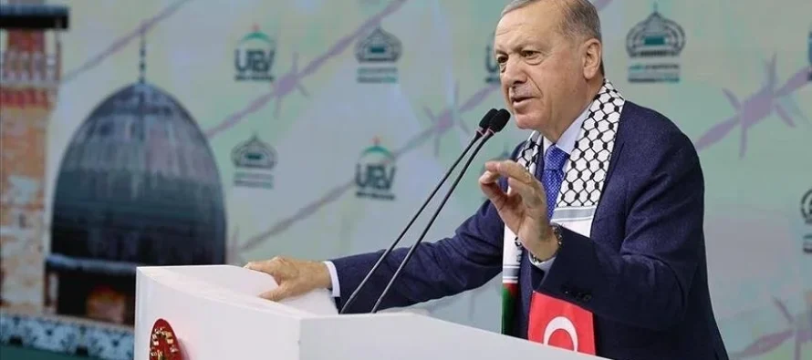 Erdoğan: Turqia synon vetëm të detyrojë Izraelin në armëpushim në Gaza