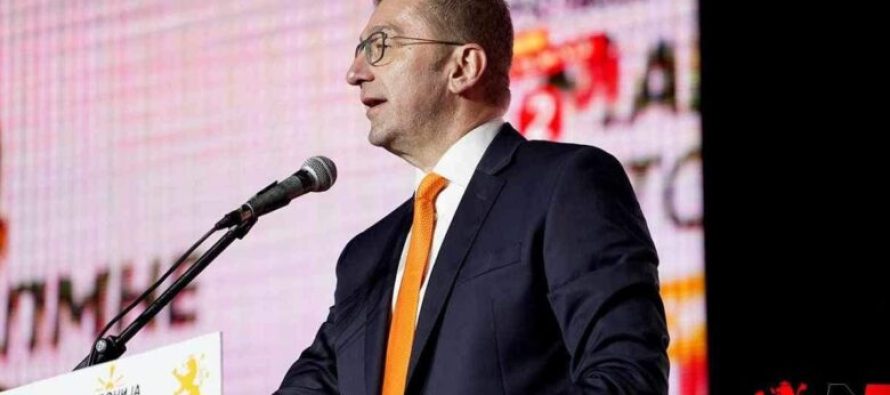 Mickoski: Koalicioni “Maqedonia jote” ka arritur të sigurojë 61 mandate deputetësh