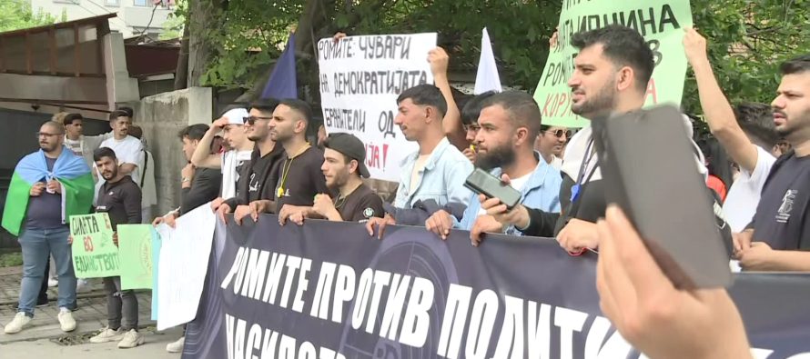 Romët me marsh kundër korrupsionit dhe dhunës