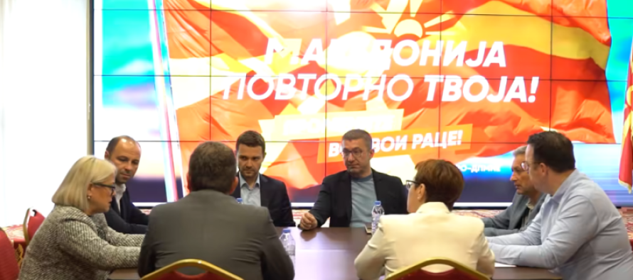 Mickoski: Kemi vendosur kornizën në bazë të së cilës do ta ndërtojmë potencialin e koalicionit me partitë tjera