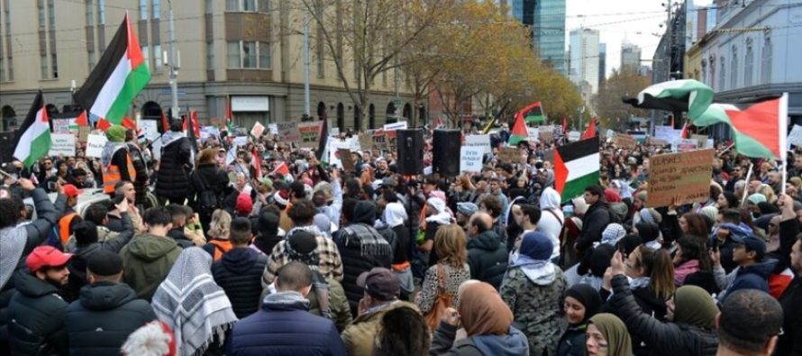 Australi, mijëra persona protestojnë sulmin tokësor të Izraelit ndaj Rafah
