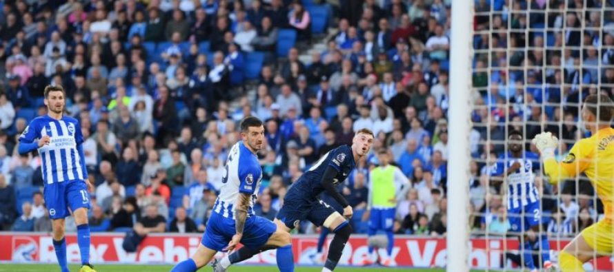 Chelsea merr fitore në udhëtim te Brightoni, afër sigurimit të vendit për në Evropë