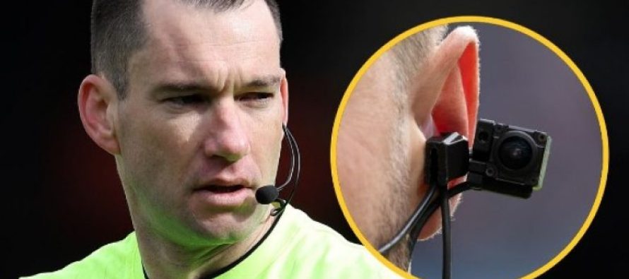 Për herë të parë në histori të Ligës Premier, gjyqtari i ndeshjes do të mbajë një videokamerë në kokë