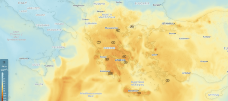 Pluhuri i shkretëtirës së Saharasë do të prekë Maqedoninë e Veriut sot dhe nesër
