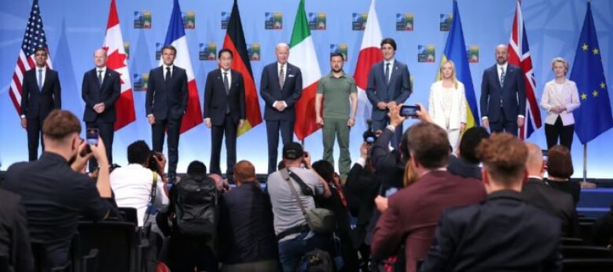 G7 bie dakord t’i jap Ukrainës 50 miliardë dollarë duke përdorur asetet e ngrira ruse