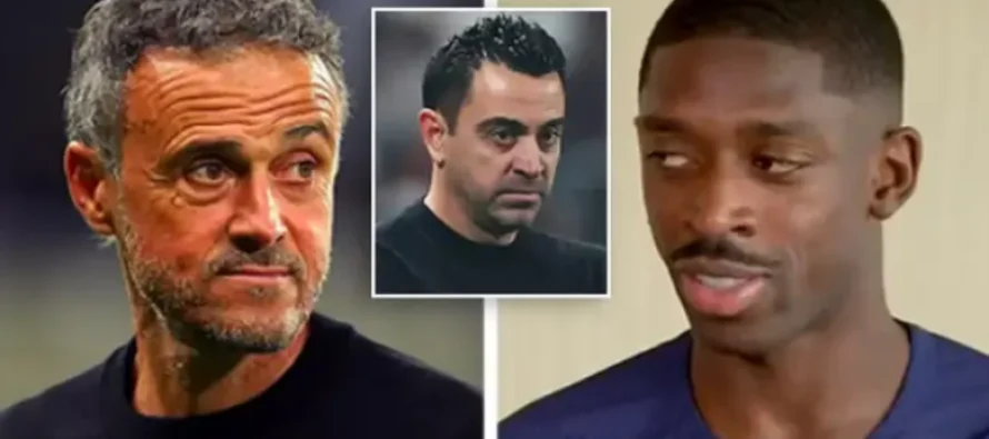 Dembele ‘gozhdon’ Xavin për atë që i bëri te Barcelona, thur lavde për Enriquen