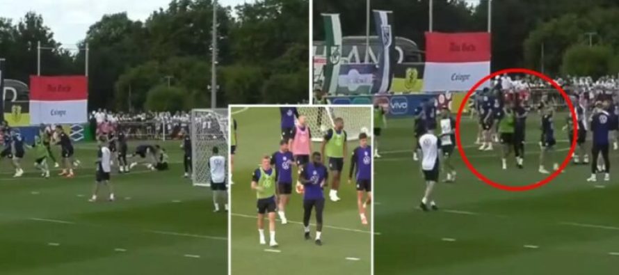 Tension në kampin e Gjermanisë – Rudiger përleshet me një bashkëlojtar