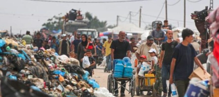 OKB: Mbi 1.3 milionë palestinezë janë zhvendosur nga Rafah brenda 6 javëve