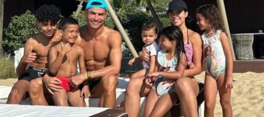 Cristiano Ronaldo shijon pushimet me familjen pas Europianit, por të gjithë vëmendjen e merr Georgina