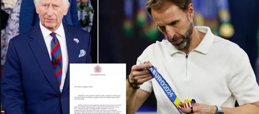 “Kokat lart”, Mbreti Charles i dërgon letër trajnerit Southgate