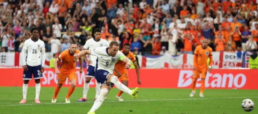 Penallti diskutabile për Anglinë përballë Holandës – shënon Kane
