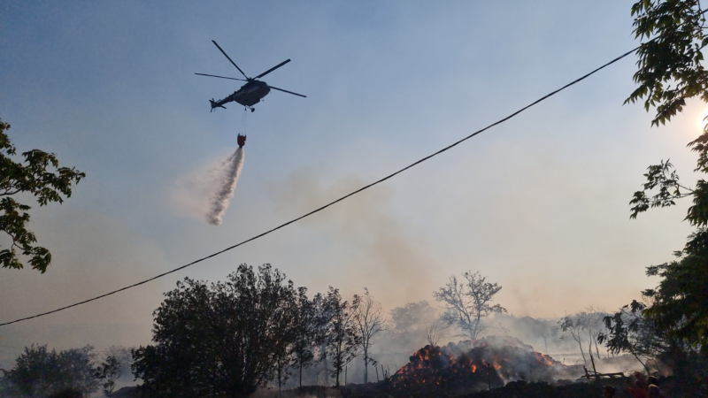 Zjarr në fshatin e Nemanjicit të Sveti Nikollës, digjen disa shtëpi