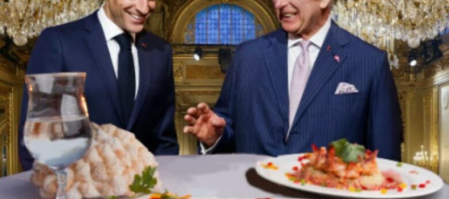 Darka e arragostave për mbretin Charles i kushtoi presidencës së Francës 450,000 euro
