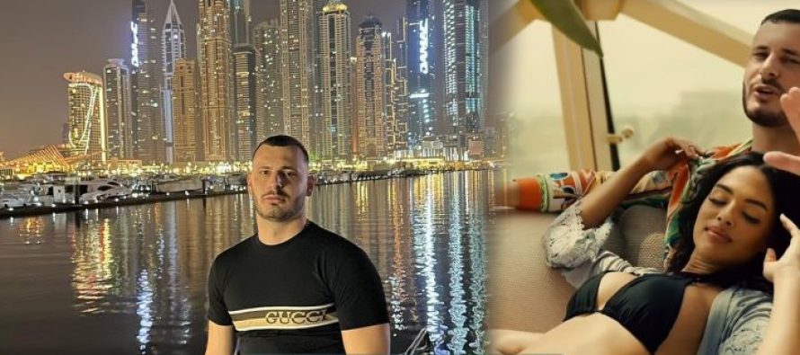 Pushimet luksoze në Dubai, kush është vajza bukuroshe që shoqëron Dijonis Bibën