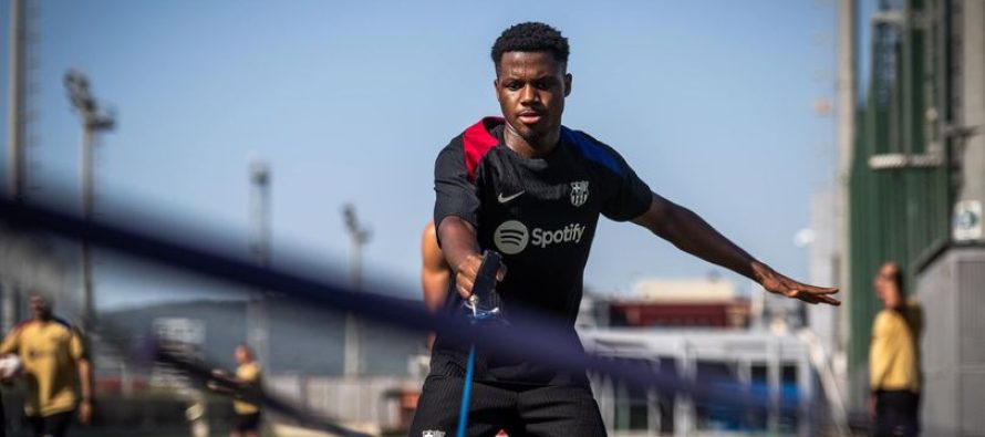 Lajmi i fundit: Ansu Fati lëndohet në shputën e këmbës së tij të djathtë.