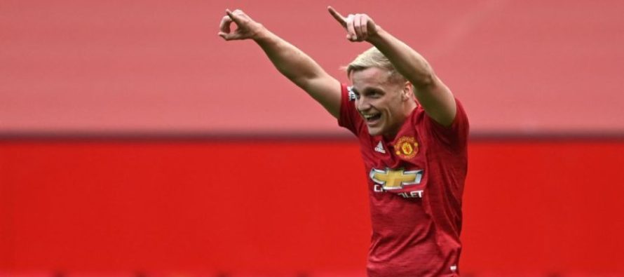 Van de Beek i jep lamtumirën Manchester Utd