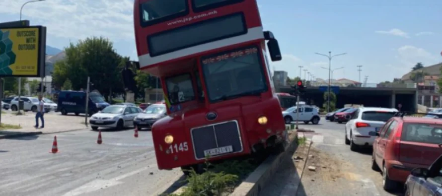 Për tre muaj, automjetet e NTP Shkup kanë pasur 49 aksidente