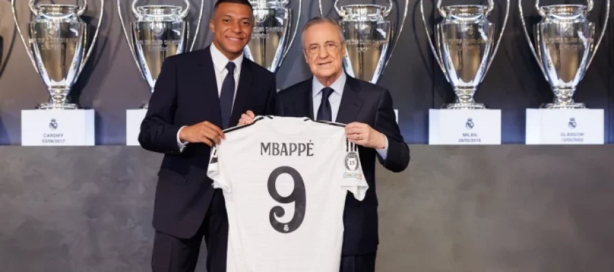 Mbappe tani zyrtarisht lojtar i Real Madridit