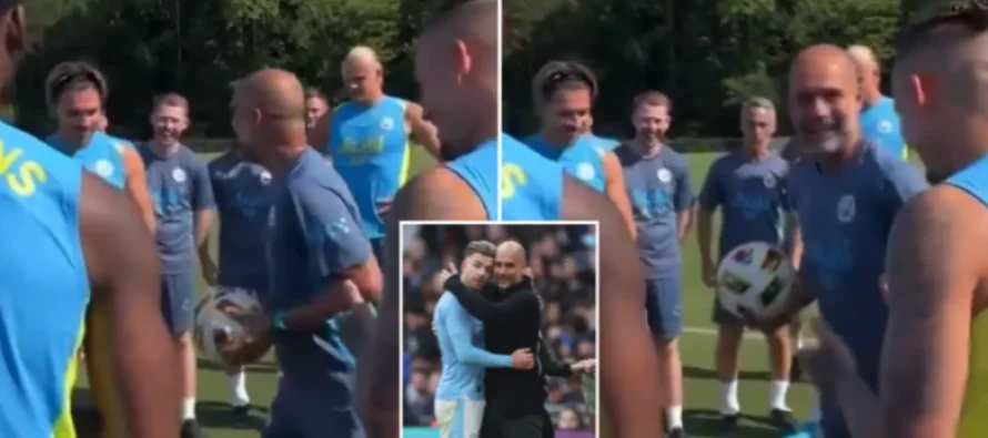 Guardiola e tall brutalisht Grealishin para gjithë skuadrës së Man Cityt