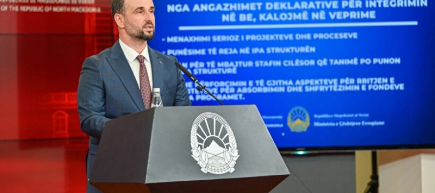 Murtezani: Kemi humbur 79 mln euro nga mos shfrytëzimi i fondeve IPA