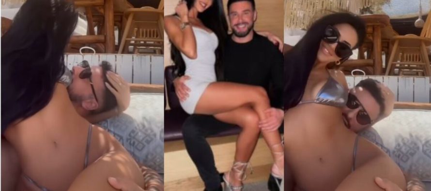 Robert Berisha dhe partnerja e tij të papërmbajtshëm para kamerave