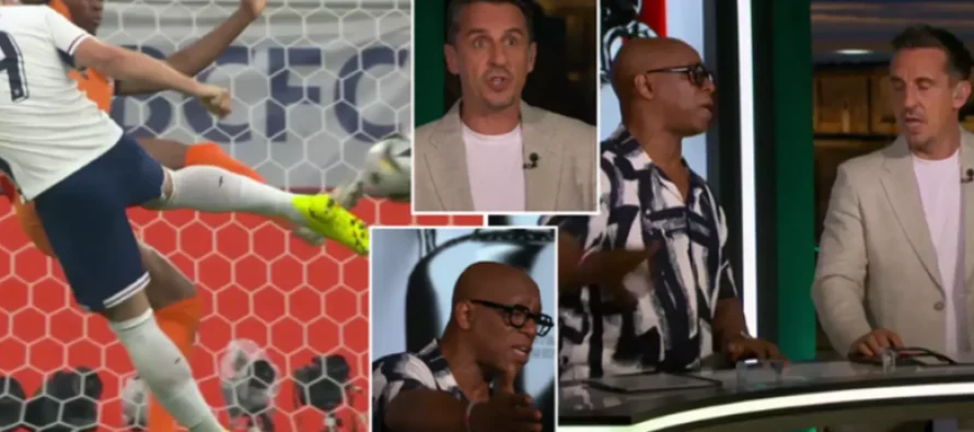 Gary Neville dhe Ian Wright bënë debat “të nxehtë” për penalltinë e Anglisë