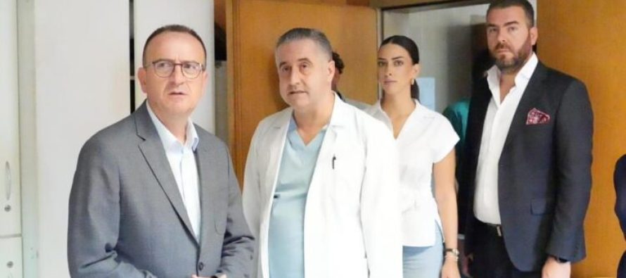 Taravari vizitoi klinikën e Urologjisë dhe Hematologjisë