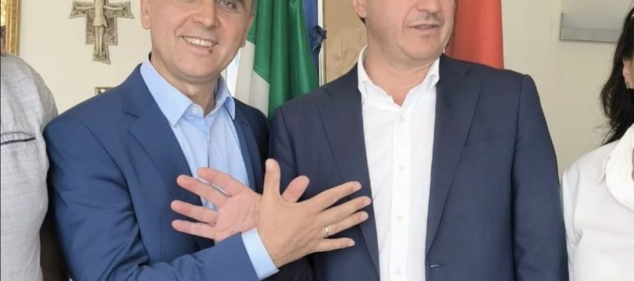 Kasami në Sicili, takim me kryetarin e Bashkisë së Horës së Arbëreshëve, Rosario Petta