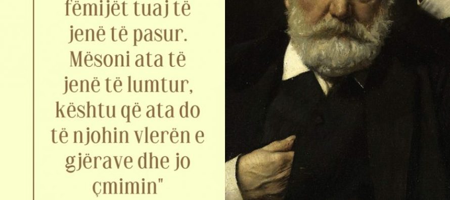 33 thënie të bukura nga Victor Hugo