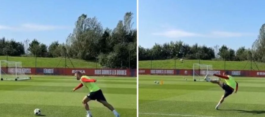 Edon Zhegrova shënon gol spektakolar në stërvitje