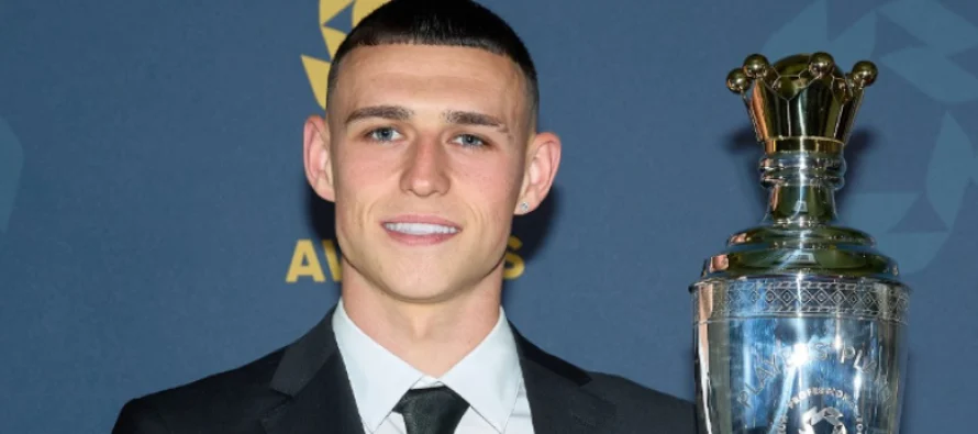 Phil Foden është lojtari më i mirë i vitit në Angli