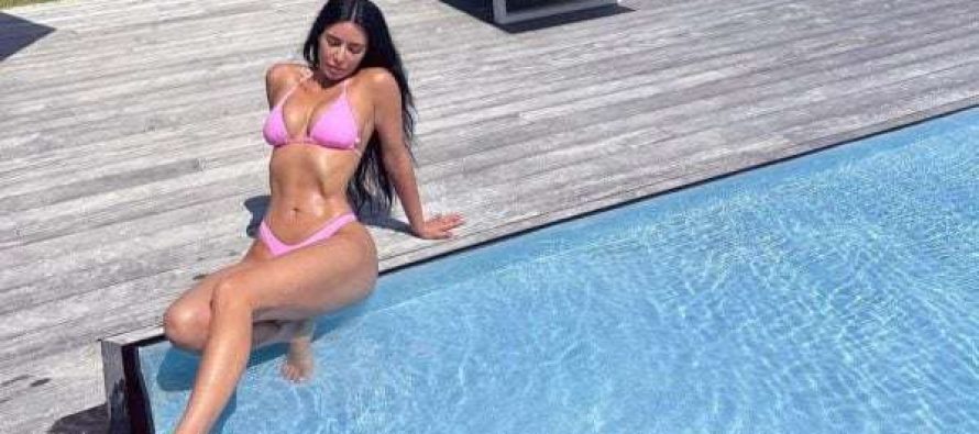 Si rrallë herë, Kim Kardashian shfaqet pa pikë make up-i në fytyrë