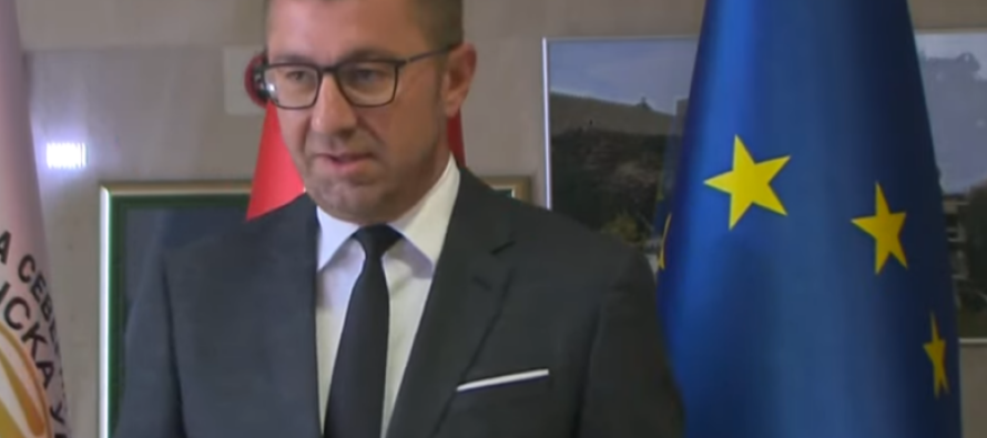 Mickoski: VMRO nuk do ta mbështesë interpelancën ndaj Gashit