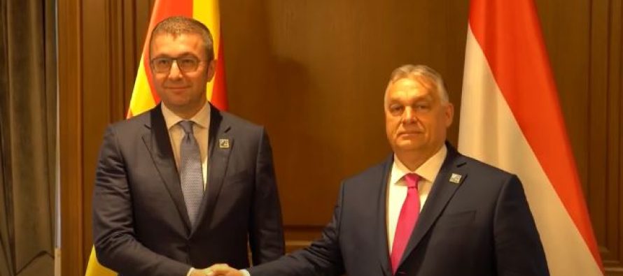 Mickoski: Orban në vazhdimësi dërgon mesazh paqeje