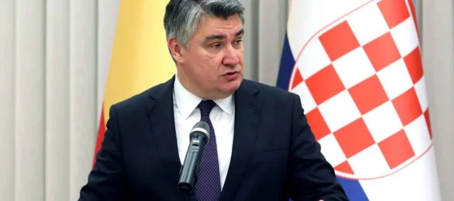 Presidenti i Kroacisë: Nuk shoh ndonjë arsye pse s’duhet të njohim Palestinën