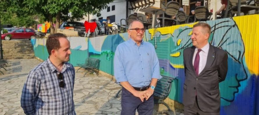 Murali artistik sipas ambasadorit Szunyog paraqet idetë evropiane edhe në qendër të Prizrenit