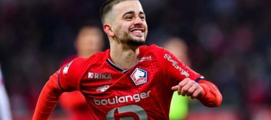 I jashtëzakonshëm Zhegrova, futet nga banka dhe shënon golin e fitores për Lille