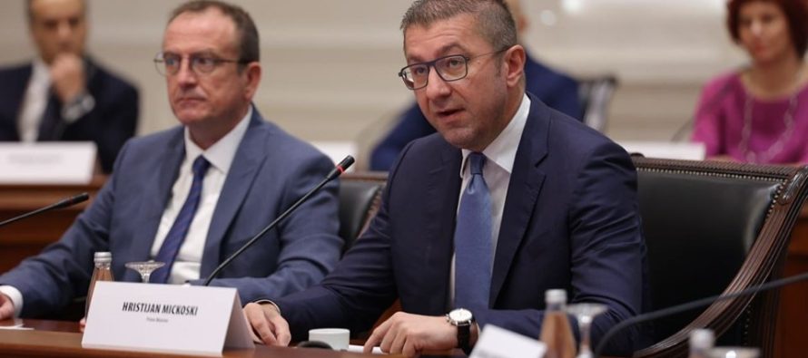 Mickoski paralajmëron investime të reja: Po negociohet me një vend anëtar të BE-së