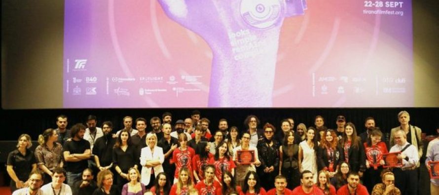 Çmimet e edicionit të 22-të të Tirana International Film Festival