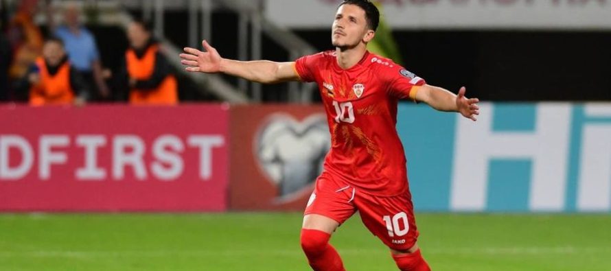 Maqedonia mposht Armeninë, Enis Bardhi shënon supergol