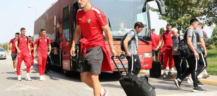 “Liga e Kombeve”, kombëtarja e Maqedonisë u nis për në Torshavn