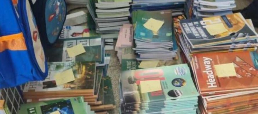 Kosovë, sekuestrohen rreth 3 mijë libra shkollorë, dyshohet se ishin prodhuar pa të drejtë autoriale
