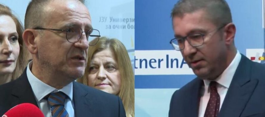 Mickoski: Heqja e tabelave me mbishkrimin shqip, është pjesë e planit për destabilizim