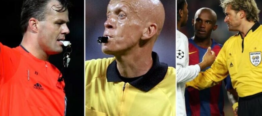 Renditen dhjetë gjyqtarët më të mirë në histori të futbollit – diferencë e vogël mes dy vendeve të para
